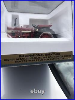 SpecCast International Harvester 544 Tractor with Cultivator mint in box farmall
