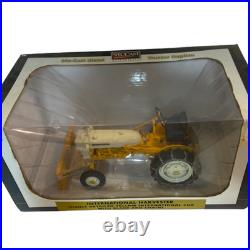 SpecCast International Harvester Cub Tractor Yellow with Blade & Chains