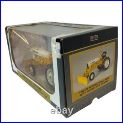 SpecCast International Harvester Cub Tractor Yellow with Blade & Chains