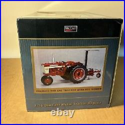 SpecCast International Harvester Farmall 340 Gas Tractor with#31 Rear Mount Mower SpecCast International Harvester Farmall 340 Gas Tractor with#31 Rear Mount Mower