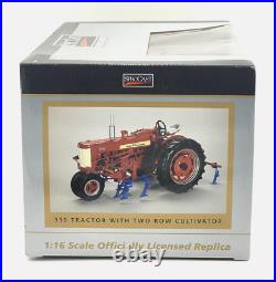 SpecCast International Harvester Farmall 350 With Two Row Cultivator 116 Scale
