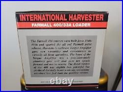 SpecCast International Harvester Farmall 400 Tractor With 33A Loader NIB ZJD1526