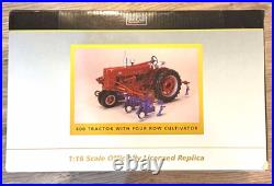 SpecCast International Harvester Farmall 400 Tractor with Four Row Cultivator
