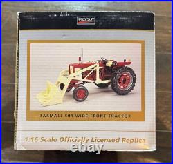 SpecCast International Harvester Farmall 504 Wide Front Tractor 116 Die-Cast SpecCast International Harvester Farmall 504 Wide Front Tractor 116 Die-Cast