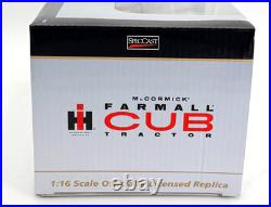 SpecCast International Harvester Farmall Cub with Cultivator 116 Scale