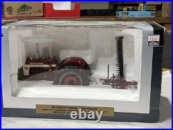 Spec Cast International Harvester Farmall 340 Gas Narrow Front Tractor with Mower