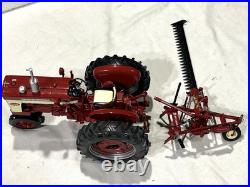 Spec Cast International Harvester Farmall 340 Gas Narrow Front Tractor with Mower