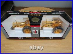 Speccast 1/16 Ih Farmall 300 And 400 Gold 50th Anniversary Le Tractor Set