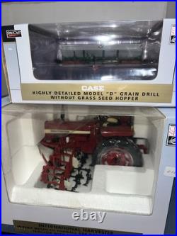 Speccast International Harvester 544 With Cultivator & Grain Drill New In Box