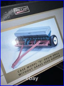 Speccast International Harvester 544 With Cultivator & Grain Drill New In Box