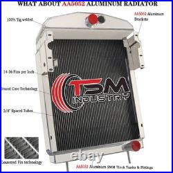 TSM Aluminum Radiator for Farmall International Harvester M MD Super MTA USA