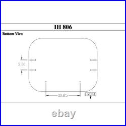Three-Piece Seat Set R1028 Fits IH / Fits FARMALL Tractors