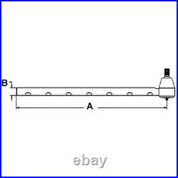 Tie Rod Fits International 484 3129378R1