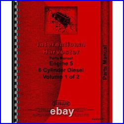 Tractor Engine Parts Manual Fits International Harvester 6788