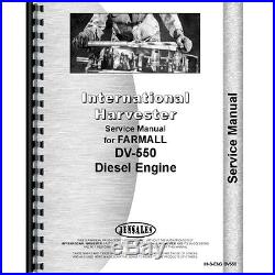Tractor Manual Kit For Case IH International Harvester 1468 1566 1568 4586
