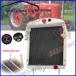 Tractor Radiator 3 Row For Farmall International Harvester M MD Super 351798R92