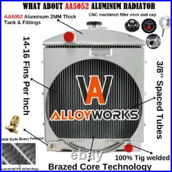 Tractor Radiator Fit International Harvester Case B275 Gas Diesel B414 276 434