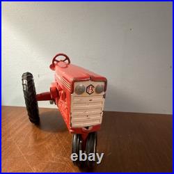 Tru-Scale IH Red Tractor 116 Pressed Steel Vintage Toy