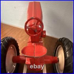 Tru-Scale IH Red Tractor 116 Pressed Steel Vintage Toy