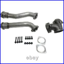 Turbocharger Exhaust Up Pipe Kit Fits 99-03 Ford Super Duty 7.3L Powerstroke DSL