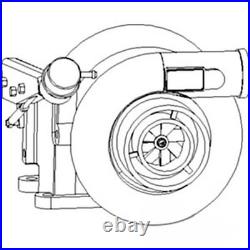 Turbocharger J802824 Fits Case 7220 7230 8910 8920 8930
