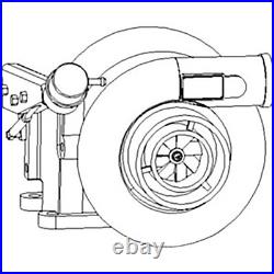 Turbocharger J802824 Fits Case 7220 7230 8910 8920 8930
