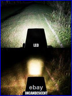 Two LED Headlights 4-1/2 Round Spot / High Beam John Deere 4020, 6620 3010 4520