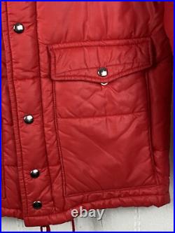 VINTAGE Puffer Jacket Mens S Swingster International Harvester Tractor Farming