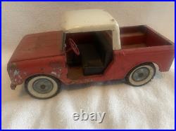 VINTAGE TRU SCALE RED INTERNATIONAL HARVESTER IH SCOUT Pickup Truck