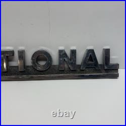 VTG 1950's International Harvester R Series Truck Tractor Chrome Badge Emblem