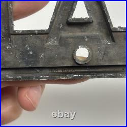 VTG 1950's International Harvester R Series Truck Tractor Chrome Badge Emblem