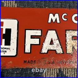 VTG IH International Harvester McCormick Farmall Advertising Sign 5x20 Tractor