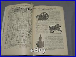 Vintage 1909 International Harvester IHC Almanac FIRST YEAR ISSUE Tractor Engine