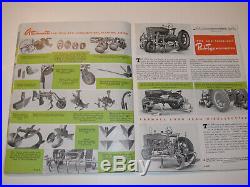 Vintage 1940 Farmall Tractor & Accessory Catalog! Specs/engines/great Centerfold