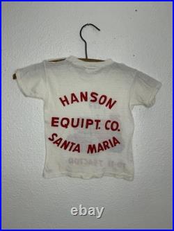 Vintage 1940s International Harvester TD-14 Tractor Kids Childrens Shirt Rare