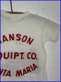 Vintage 1940s International Harvester TD-14 Tractor Kids Childrens Shirt Rare