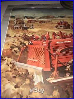 Vintage 1946 INTERNATIONAL HARVESTER IH Agriculture Tractor Dealer Calendar Equi