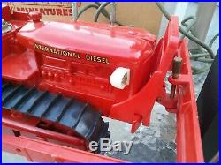 Vintage 1953 Product Miniature #353 International Harvester TD-24 Tractor With Box