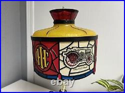 Vintage 1960's IH International Harvester Tractor Dealership 18 Lamp Light Sign