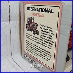 Vintage 1990 Ertl 1/16 scale International Harvester 1466 Turbo special edition