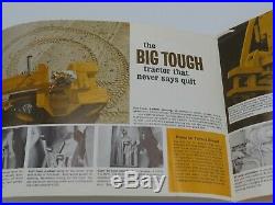 Vintage 4100 Yellow IH 4WD Tractor Sales Brochure International Harvester RARE