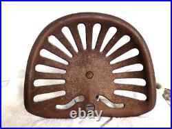 Vintage Antique Cast Iron IH M488 International Harvester Tractor Implement Seat
