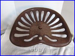 Vintage Antique Cast Iron IH M488 International Harvester Tractor Implement Seat