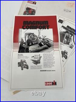 Vintage Case IH International Harvester Magnum Tractor Advertising Slicks Radio