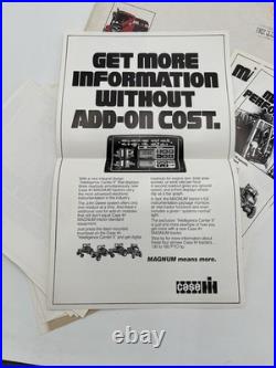 Vintage Case IH International Harvester Magnum Tractor Advertising Slicks Radio