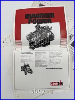 Vintage Case IH International Harvester Magnum Tractor Advertising Slicks Radio