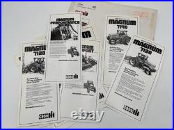 Vintage Case IH International Harvester Magnum Tractor Advertising Slicks Radio