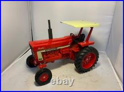 Vintage ERTL IH 1066 Farmall Turbo Tractor WF, ROPS original paint exc. Conditio