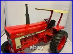 Vintage ERTL IH 1066 Farmall Turbo Tractor WF, ROPS original paint exc. Conditio