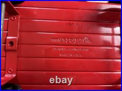Vintage ERTL International Harvester 1586 Tractor, Wagon Trailer & Hay Baler